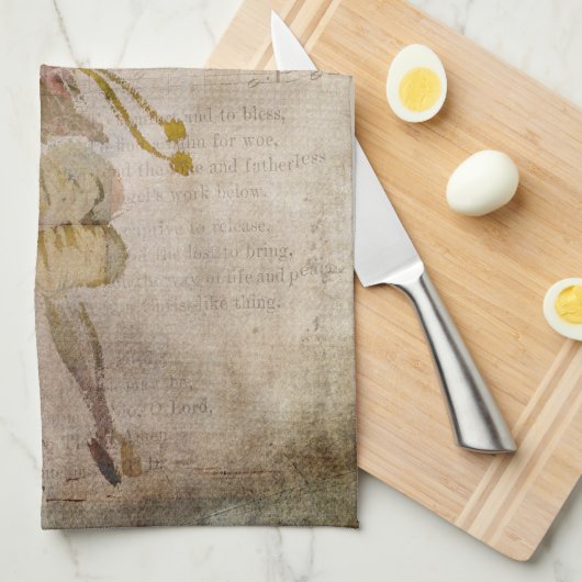 鏡のピエロ キッチンタオル (四つ折り)