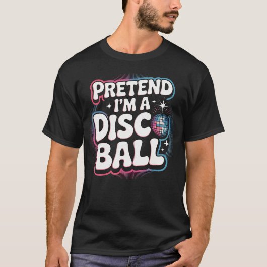 鏡のボールのように輝け Tシャツ (正面)
