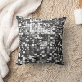 鏡のモザイク効果の抽象芸術 クッション (ブランケット)