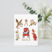 鏡の中のアリス ポストカード (スタンド正面)