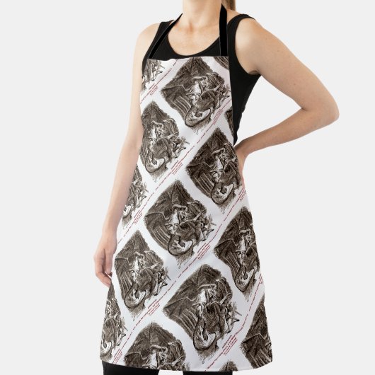 鏡の中のジャバーウォックジョンテニエル エプロン (インサイチュ)