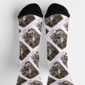 鏡の中のジャバーウォックジョンテニエル ソックス (上部)