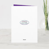 鏡の中の女性　ダイエットを応援する旅立ち カード (裏面)