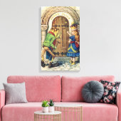 鏡の国のアリス女王さま キャンバスプリント (インサイチュ (リビング))