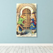 鏡の国のアリス女王さま キャンバスプリント (インサイチュ (ウッドフロア))