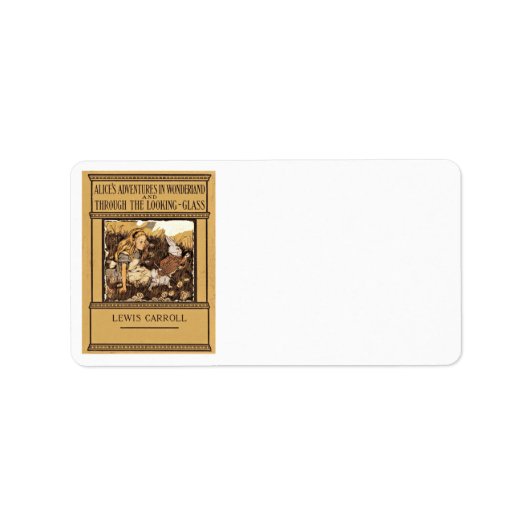 鏡の国のアリス ラベル (正面)