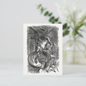 鏡の国のアリス – Jabberwocky ポストカード (スタンド正面)