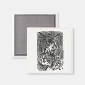鏡の国のアリス – Jabberwocky マグネット (正面/裏面)