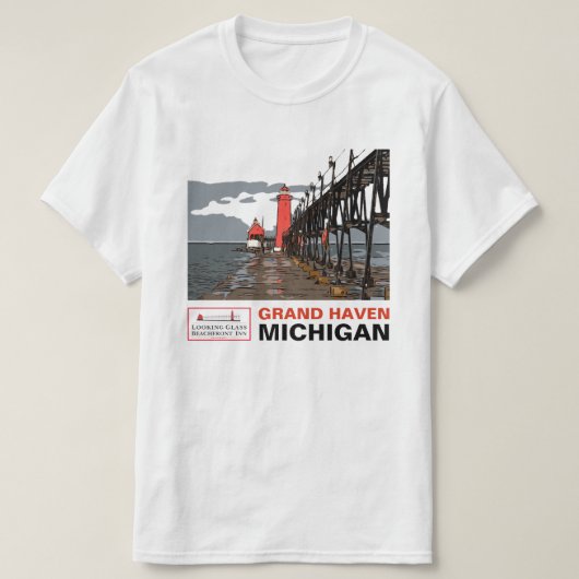 鏡の国のTシャツ Tシャツ (デザイン正面)