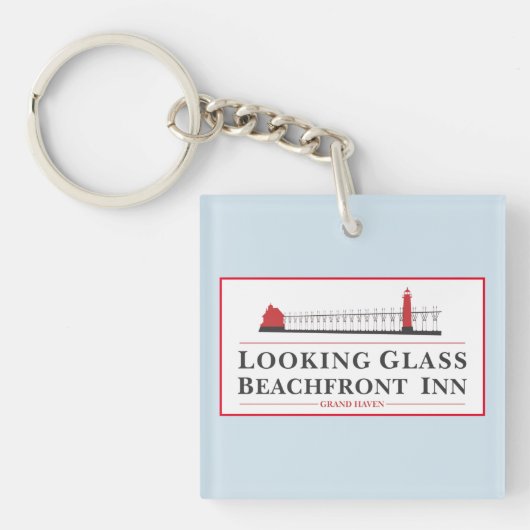 鏡の国 キーホルダー (正面)