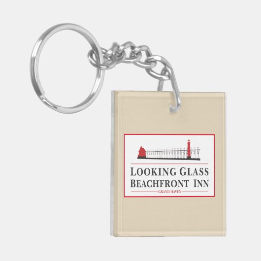 鏡の国 キーホルダー (正面左)