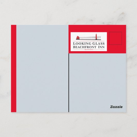 鏡の国 ポストカード (裏面)