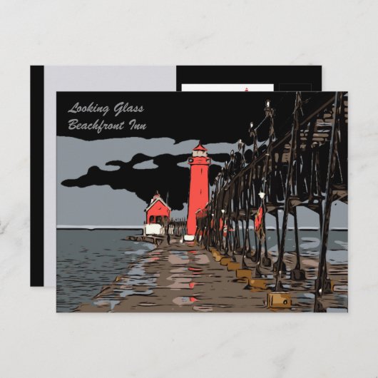 鏡の国 ポストカード (正面/裏面)