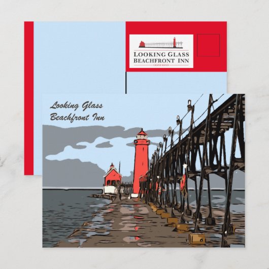 鏡の国 ポストカード (正面/裏面)