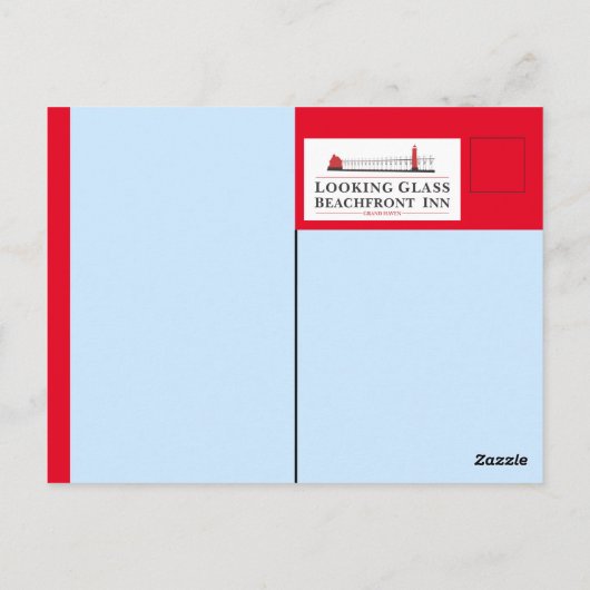 鏡の国 ポストカード (裏面)