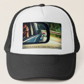 鏡の目的は現われるより近いです キャップ (正面)