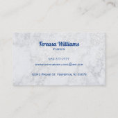 鏡の鏡のサロンの名刺 名刺 (裏面)