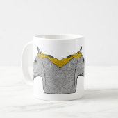 鏡の馬 コーヒーマグカップ (正面左)