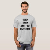 鏡のTシャツから出て。 Tシャツ (正面フル)
