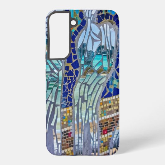 鏡よ鏡、教えて... SAMSUNG GALAXYケース (裏面)