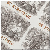 鏡を通して戦略的である ファブリック (クローズアップ)