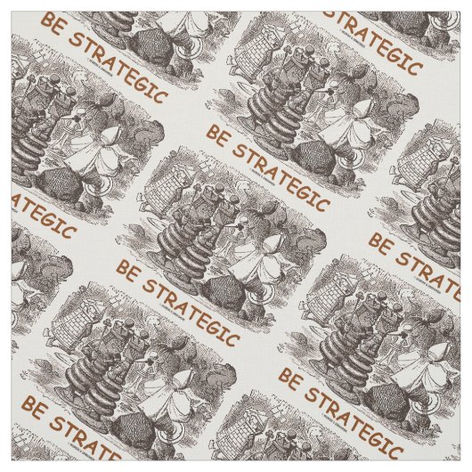 鏡を通して戦略的である ファブリック (見本)