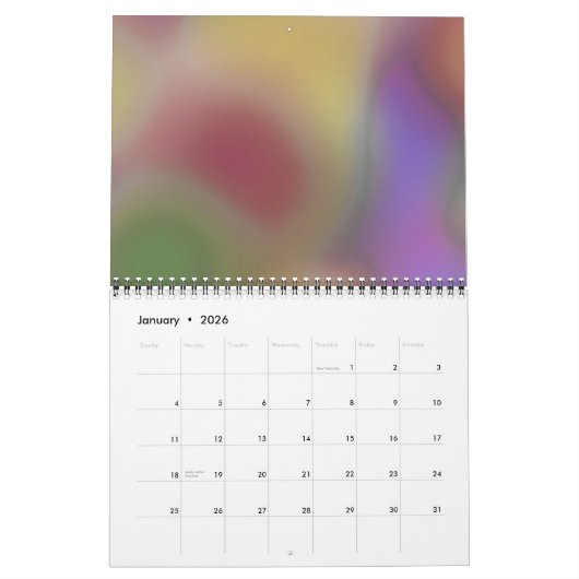 鏡を通して… カレンダー (1月 2026)