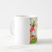 鏡を通して コーヒーマグカップ (正面左)