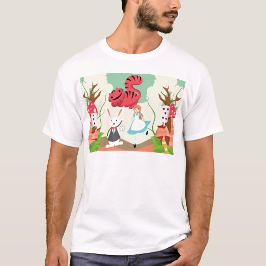 鏡を通して Tシャツ (正面)