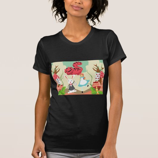 鏡を通して Tシャツ (正面)
