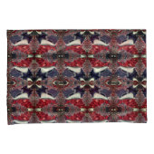 鏡イメージが繰り返し形状を生成し、白の上 枕カバー (正面右)