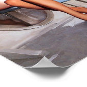 鏡イメージのピンアップ ポスター (角)