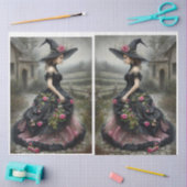 鏡イメージウィローウィッチティッシュペーパー 薄葉紙 (クラフト)