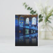 鏡イメージハーストキャッスル屋内プール ポストカード (スタンド正面)