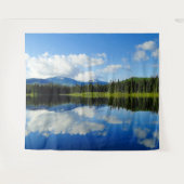 鏡イメージランドスケープビューウォールタペストリー タペストリー (正面(横))