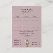 鏡オンザウォール – 名刺 (裏面)