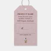 鏡オンザウォール – 製品商品価格ラベル ギフトタグ (裏面)