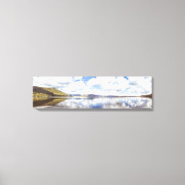 鏡オンザレイクエンチャントビューキャンバスプリント キャンバスプリント