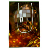 鏡オーナメントオンクリスマスツリー抱き枕 ミディアムペーパーバッグ (裏面)