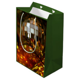 鏡オーナメントオンクリスマスツリー抱き枕 ミディアムペーパーバッグ