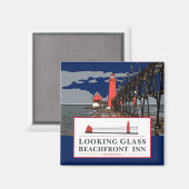 鏡ガラス磁石 マグネット (正面/裏面)