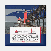 鏡ガラス磁石 マグネット (正面)