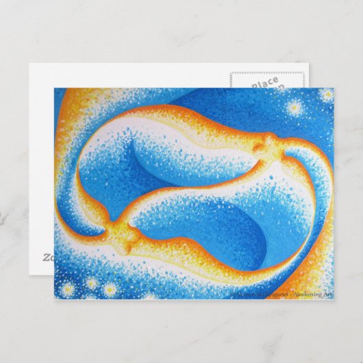 鏡ダンス ポストカード (正面/裏面)