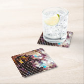 鏡ディスコボール スクエアペーパーコースター (インサイチュ)