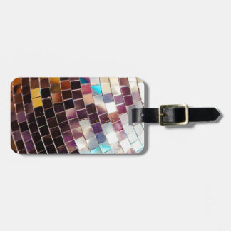 鏡ディスコボール ラゲッジタグ