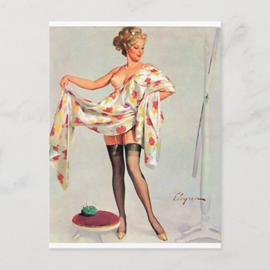 鏡ピン留め ポストカード (正面)