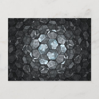 鏡フラクタル葉書 ポストカード