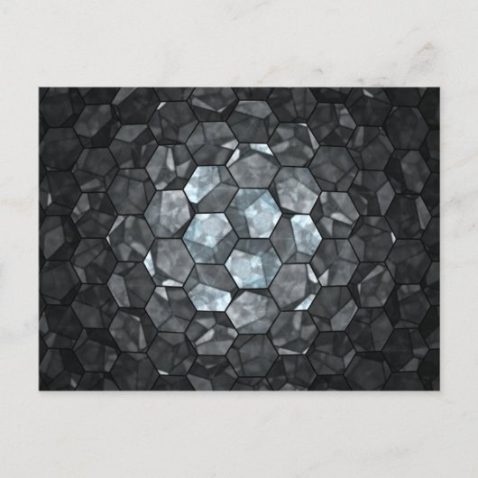 鏡フラクタル葉書 ポストカード (正面)