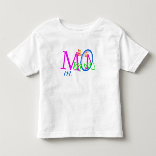鏡ベビーTシャツ トドラーTシャツ (正面)
