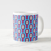 鏡マグカップ ジャンボコーヒーマグカップ (正面右)